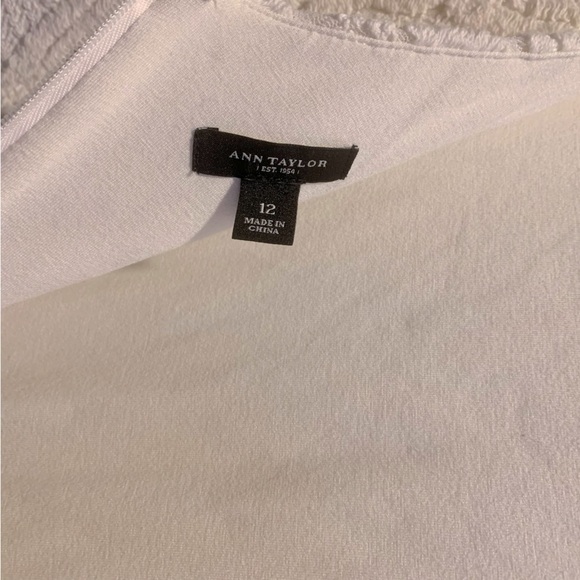 Ann Taylor Cream Lace Midi Dress - Picture 11 of 11